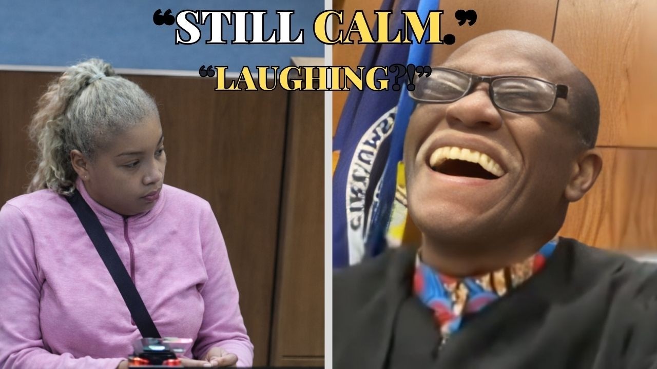 Judge Stays Calm and Laughing While Courtroom Chaos Unfolds
