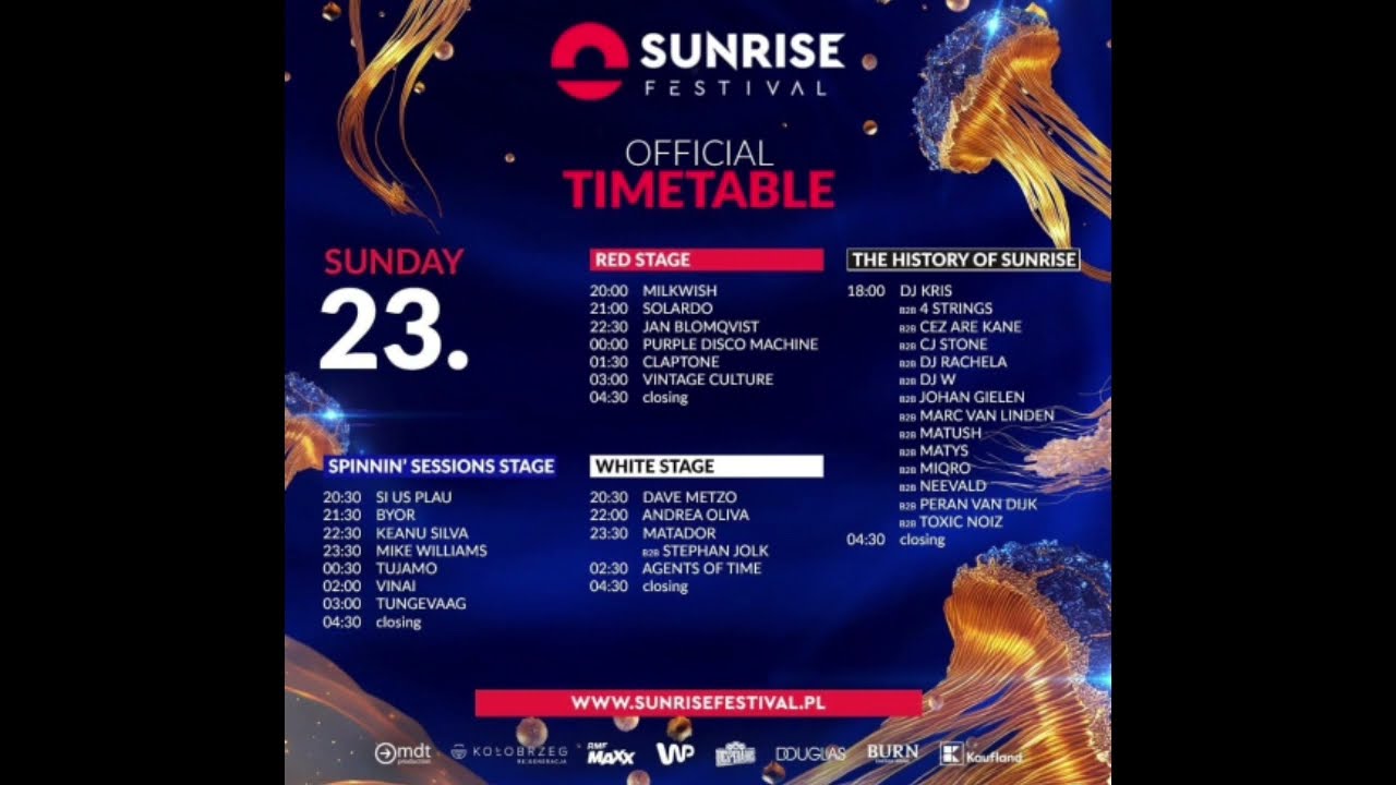 Sunrise Festival 2023 | Dj Kris B2B Matys | Dzień: 3