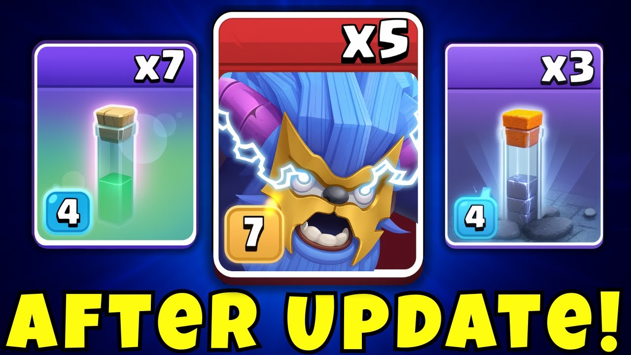Best Rank Battle Attack Strategy3 Totem Spell + Super Yeti Attack (Clash of Clans)