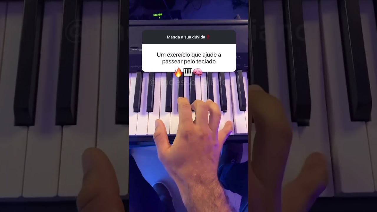 EXERC&Iacute;CIO DE AGILIDADE NO PIANO