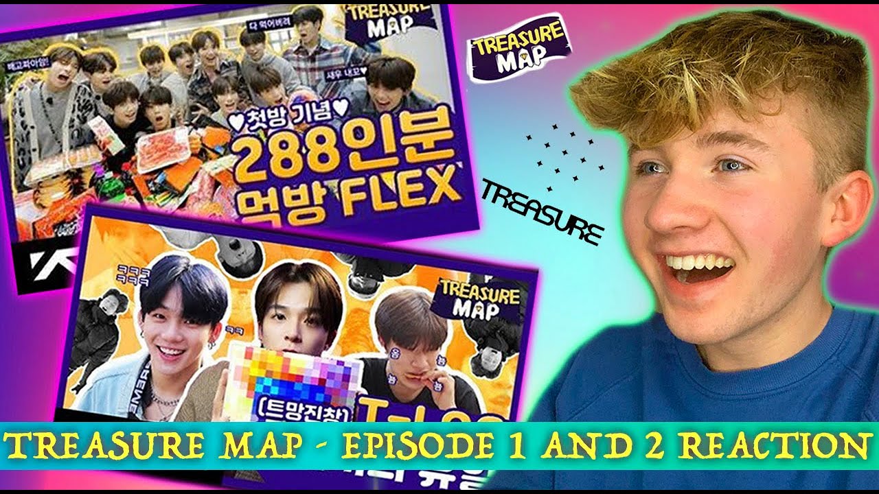 TREASURE MAP EPISODE 1 & 2 REACTION (SO FUNNY!)