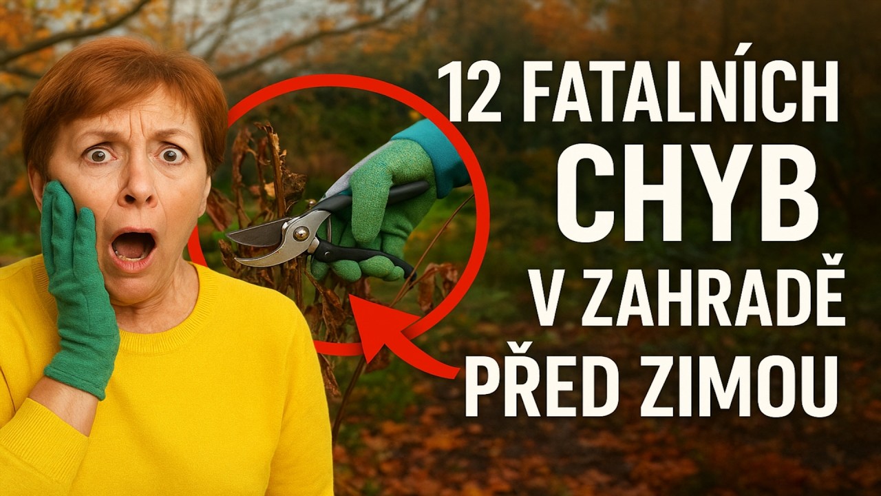 12 fatálních chyb v zahradě před zimou. Těmto chybám se vyhněte, pokud chcete mít úrodu příští rok!