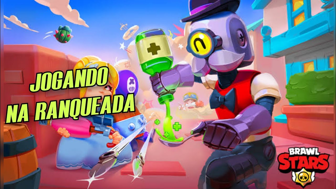 JOGANDO NA RANQUEADA NO BRAWL STARS