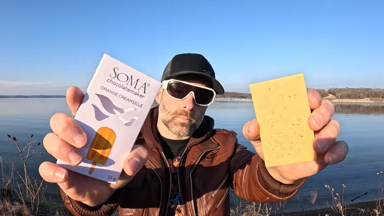 Soma chocolate Maker - Orange Creamsicle Chocolate Bar Review