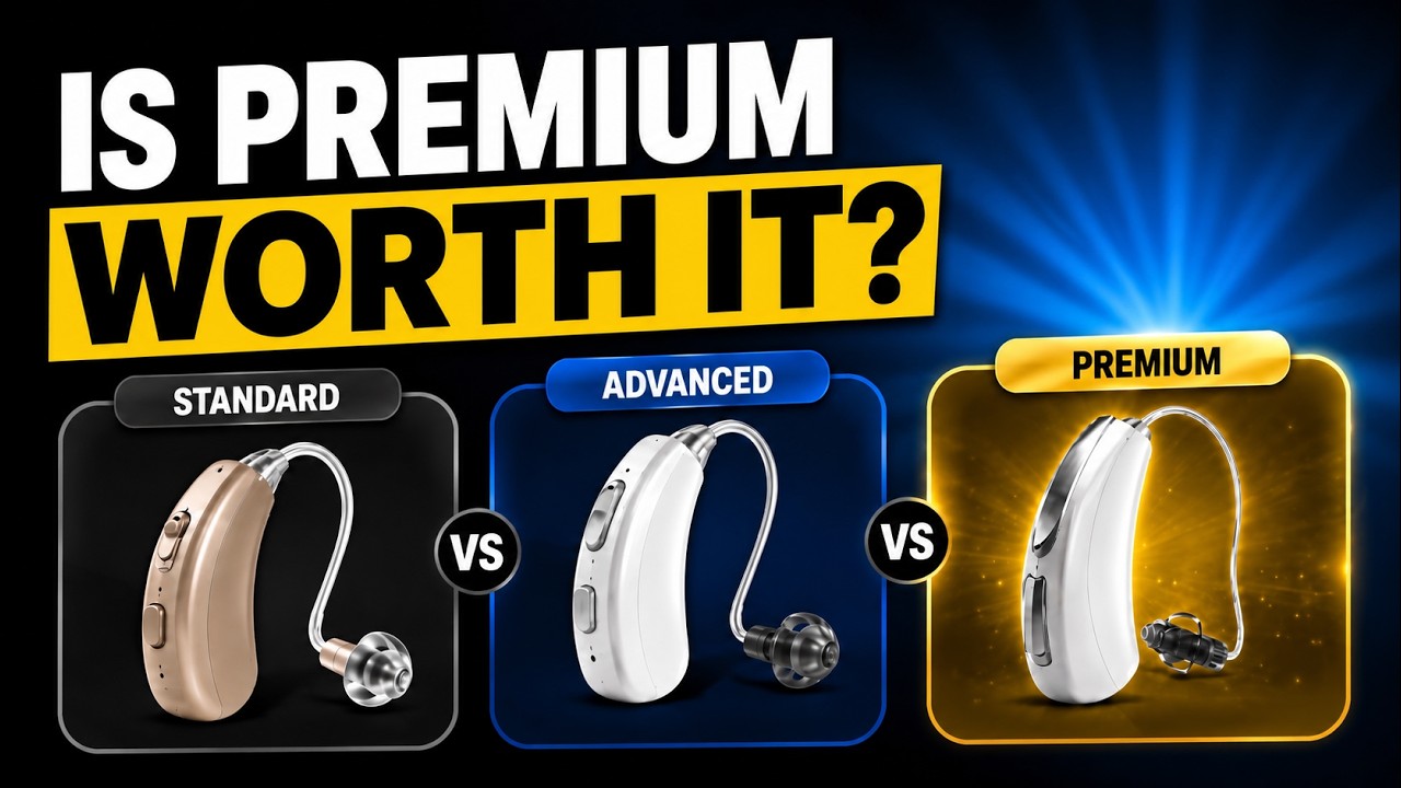 Standard vs Premium Hearing Aids: What&rsquo;s the REAL Difference?