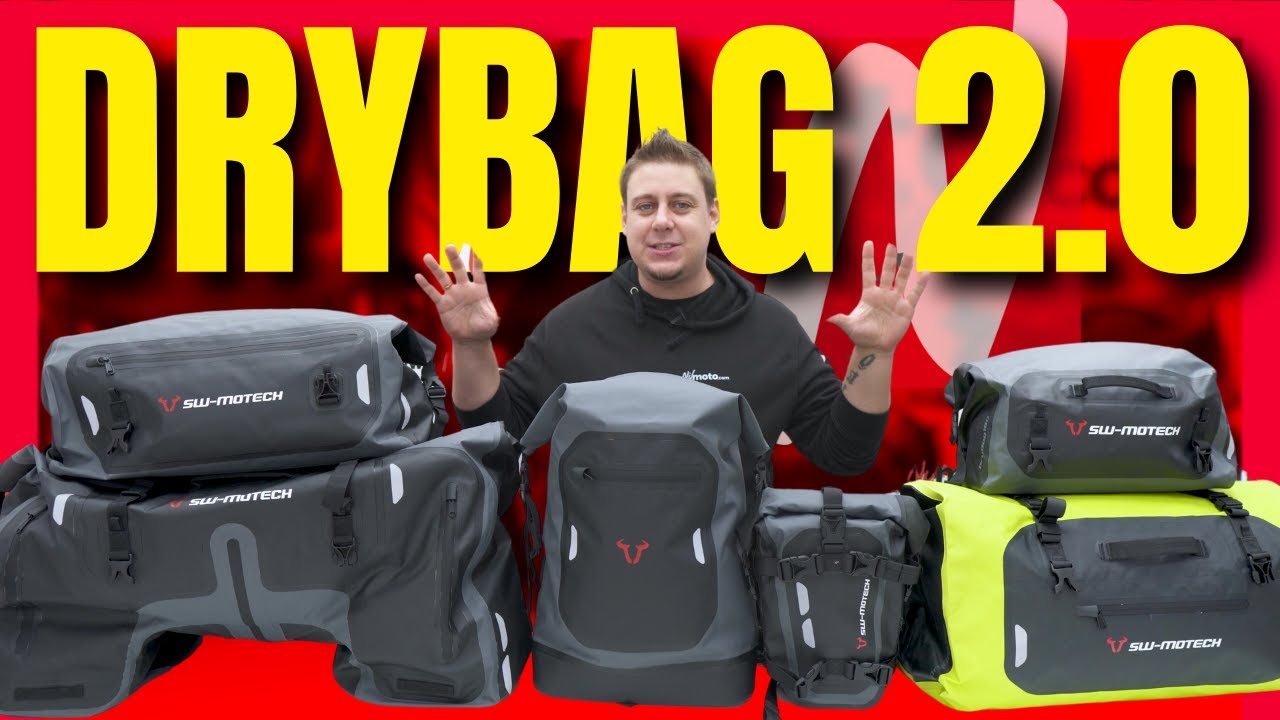 Las MEJORES bolsas IMPERMEABLES para moto - Drybag 2.0 de SW Motech //Nilmoto