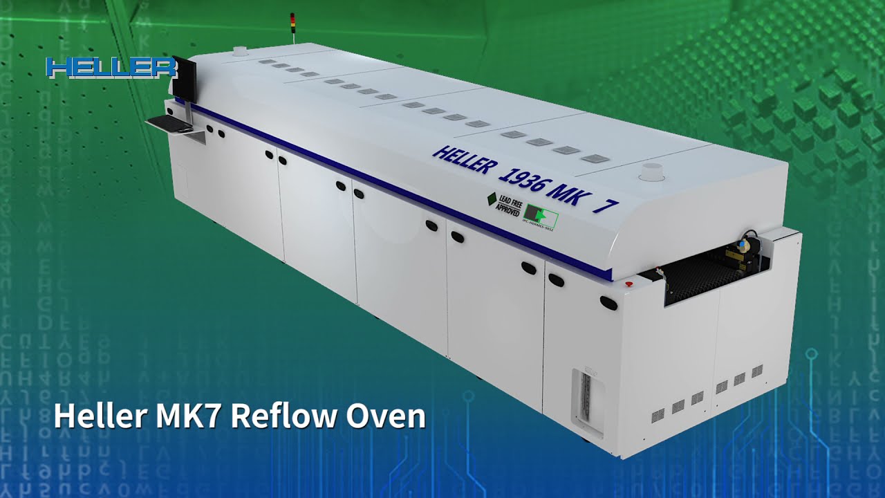 Heller Convection Reflow 1936MK7 Overview