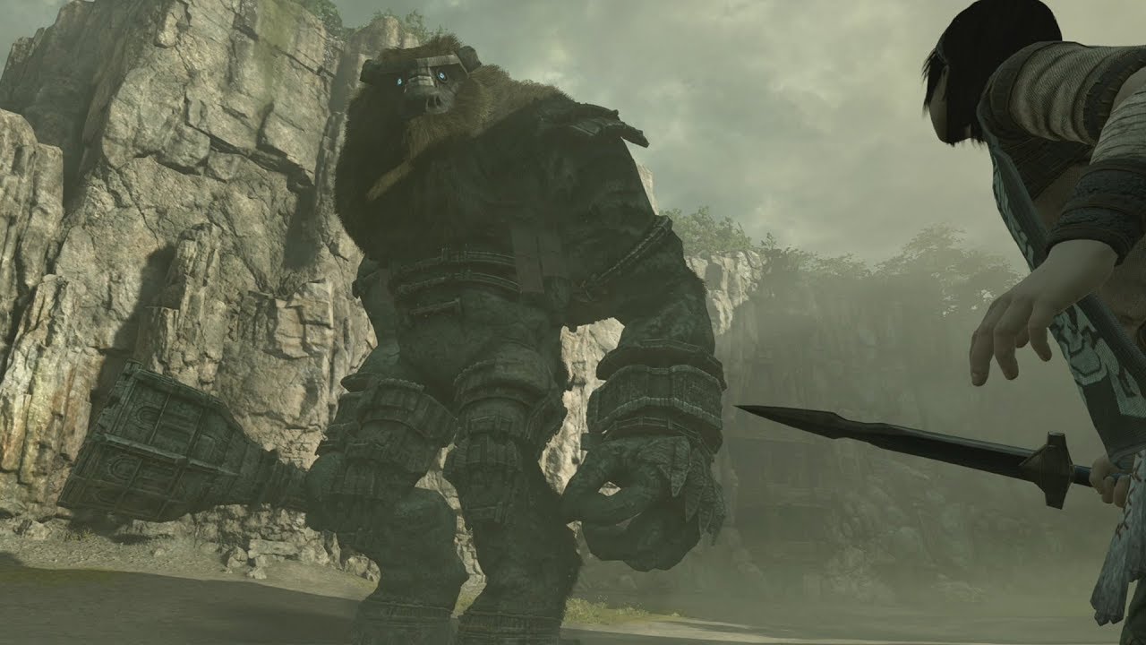 Shadow of the Colossus PS4: Colossus #1 Valus Boss Fight