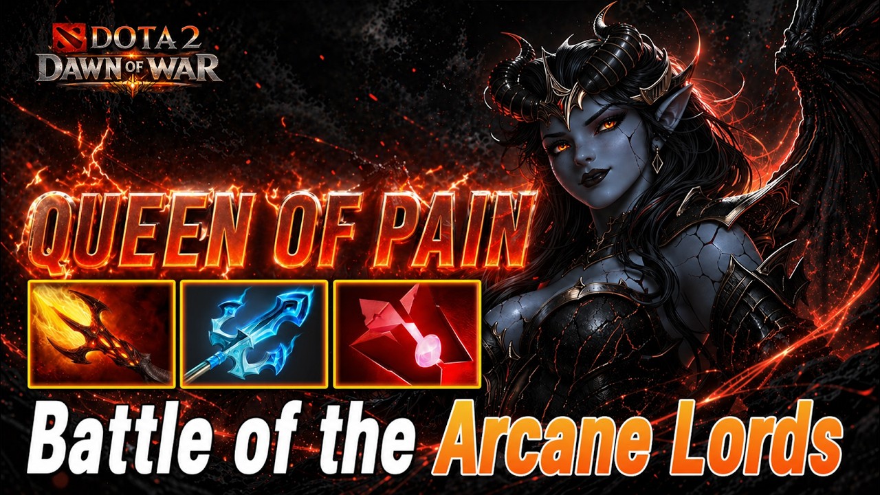 Dawn of War DOTA2 | Queen of Pain | (High Rank)