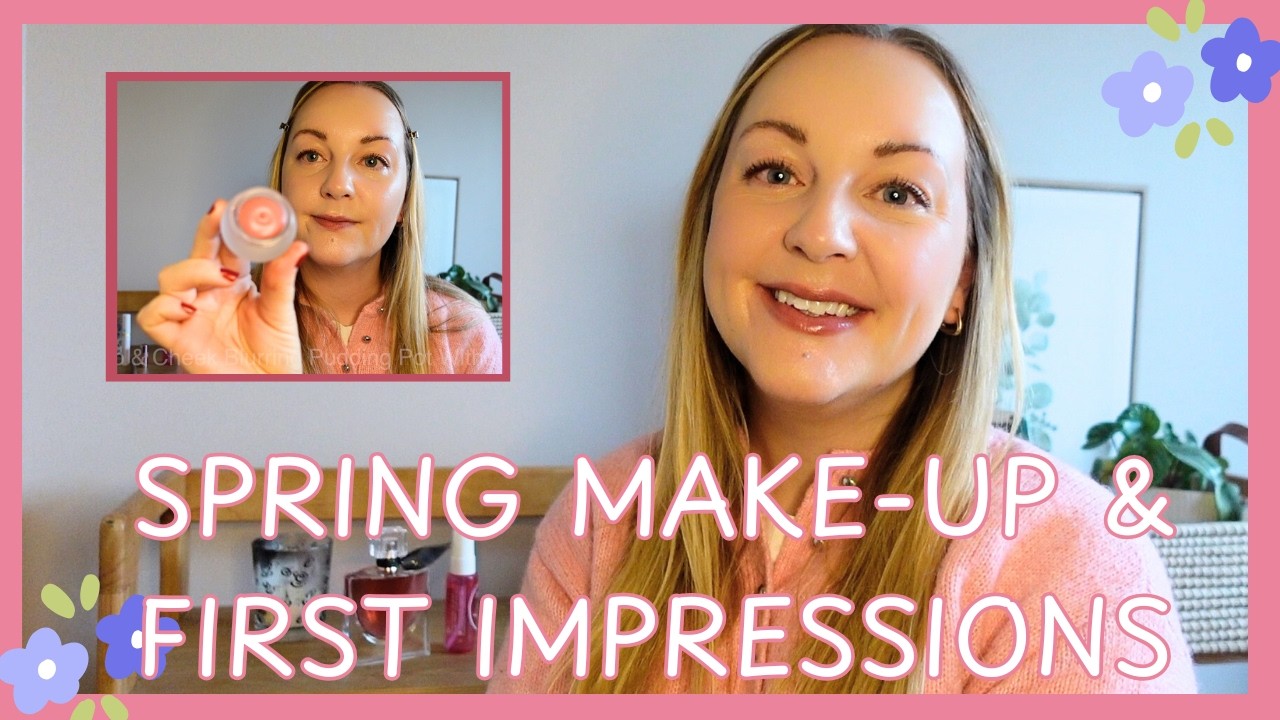 SPRING GET READY WITH ME | NEW MAKE-UP REVIEW