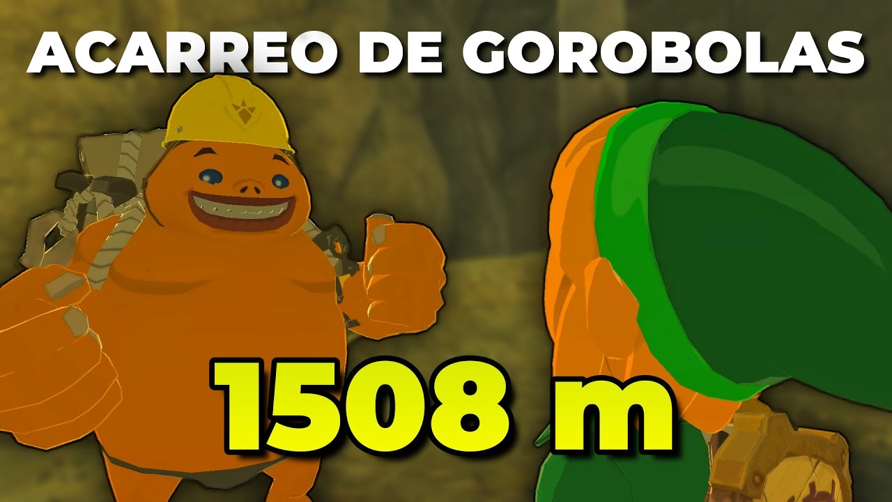 ROMPO el RÉCORD MUNDIAL en el Minijuego de Gorobolas de Zelda 1508m [World Record] (creo)