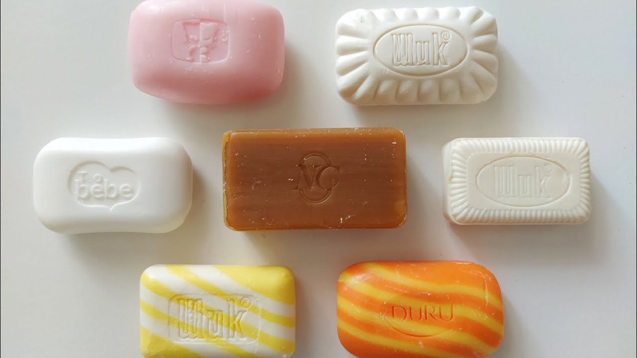 Dry Soap carving ASMR/ relaxing sounds/No talking. Satisfaction ASMR video/Cutting soap