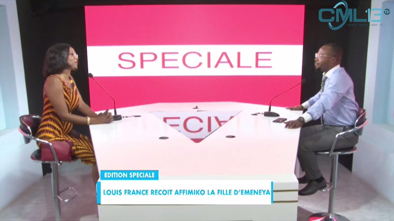 LOUIS FRANCE RECOIT AFFIMIKO, LA FILLE DE KING KESTER EMENEYA !