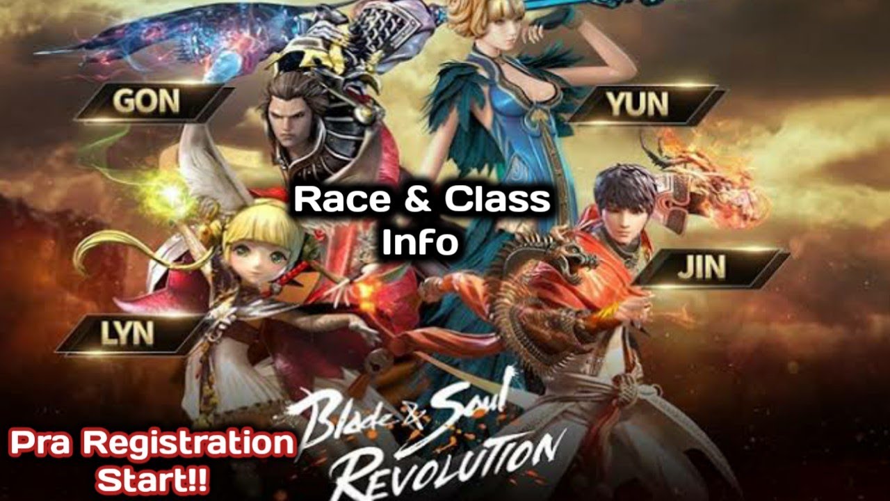 Race and Class Information - Blade and Soul Revolution