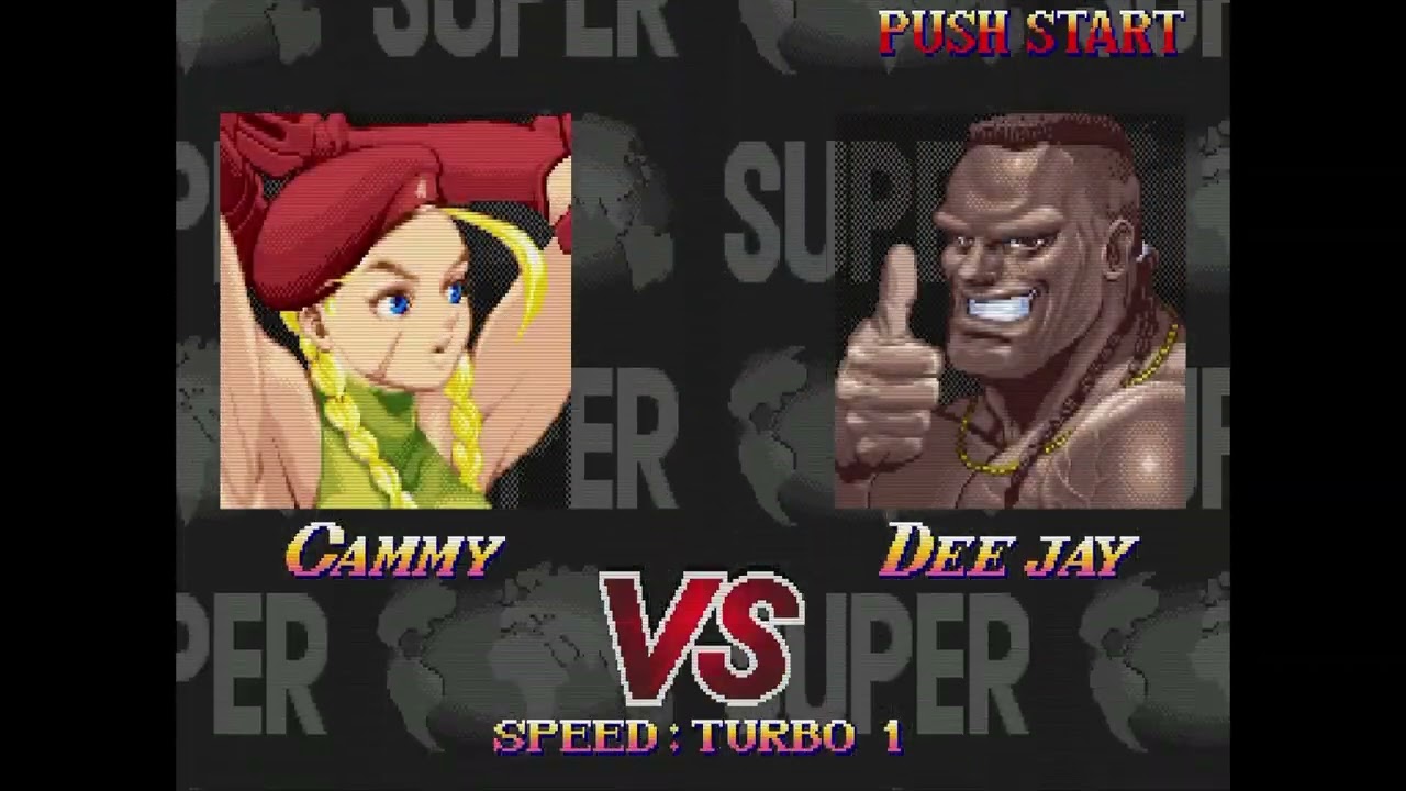 Super street fighter 2 turbo cammy main