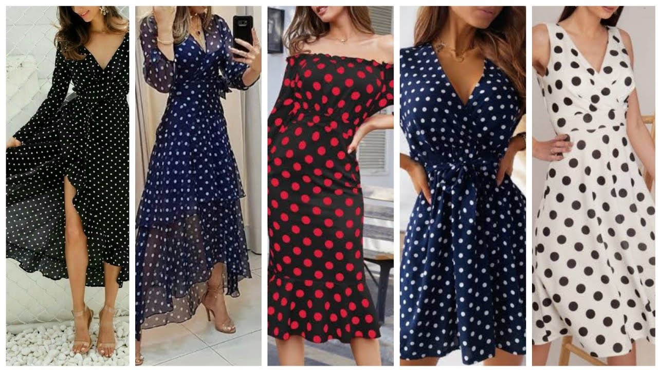 MODA VESTIDOS DE POA O FAMOSO TECIDO DE BOLINHAS🌹