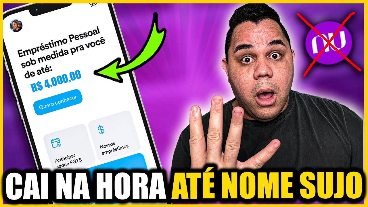 4 APPS QUE APROVAM NO PIX 100% ONLINE NA HORA EM 2026 SEM BUROCRACIA