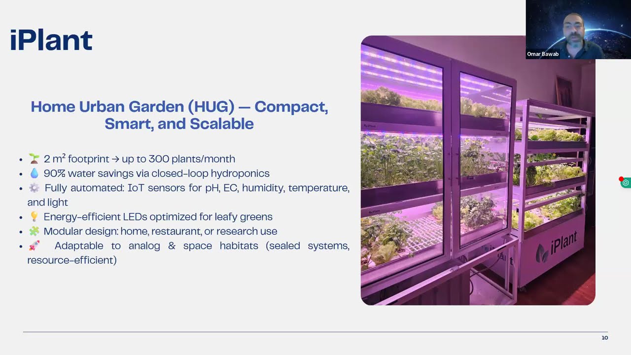 SpaceAg Conversations #05: Space Farming Initiatives in the Middle East with Omar Bawab | iPlant