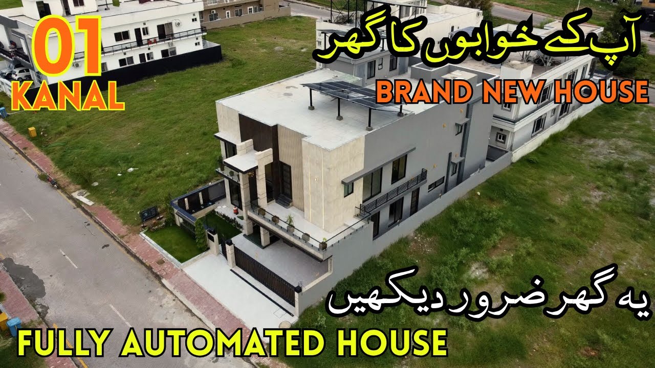 1 Kanal Fully Automated House Bahria Town Phase 08 | Overseas Sector