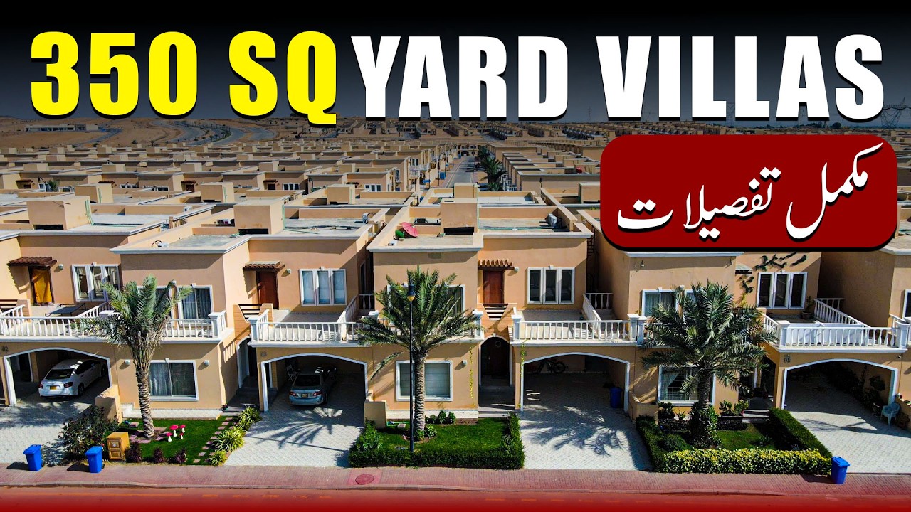 Sports City Villas Bahria Town Karachi| 350 Sq Yard Villa| 4 Bedroom Villas| Bahria Town Karachi