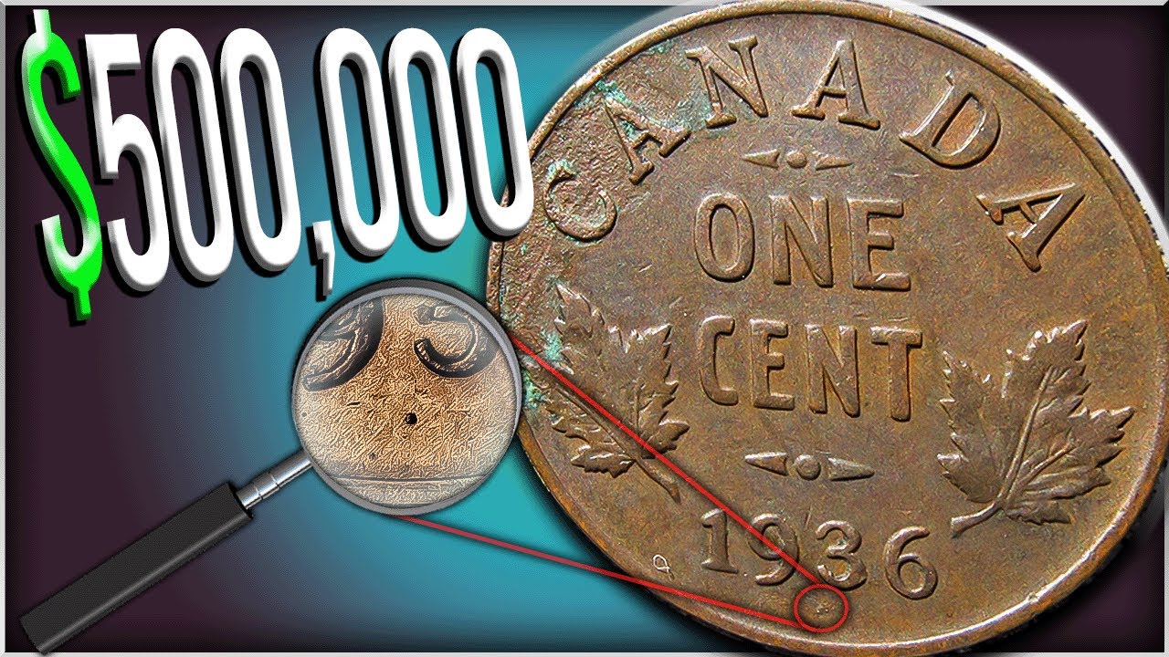 ONLY 3 EXIST! THE HOLY GRAIL 1936 DOT PENNY – THE MOST VALUABLE CANADIAN COIN EVER MADE!!