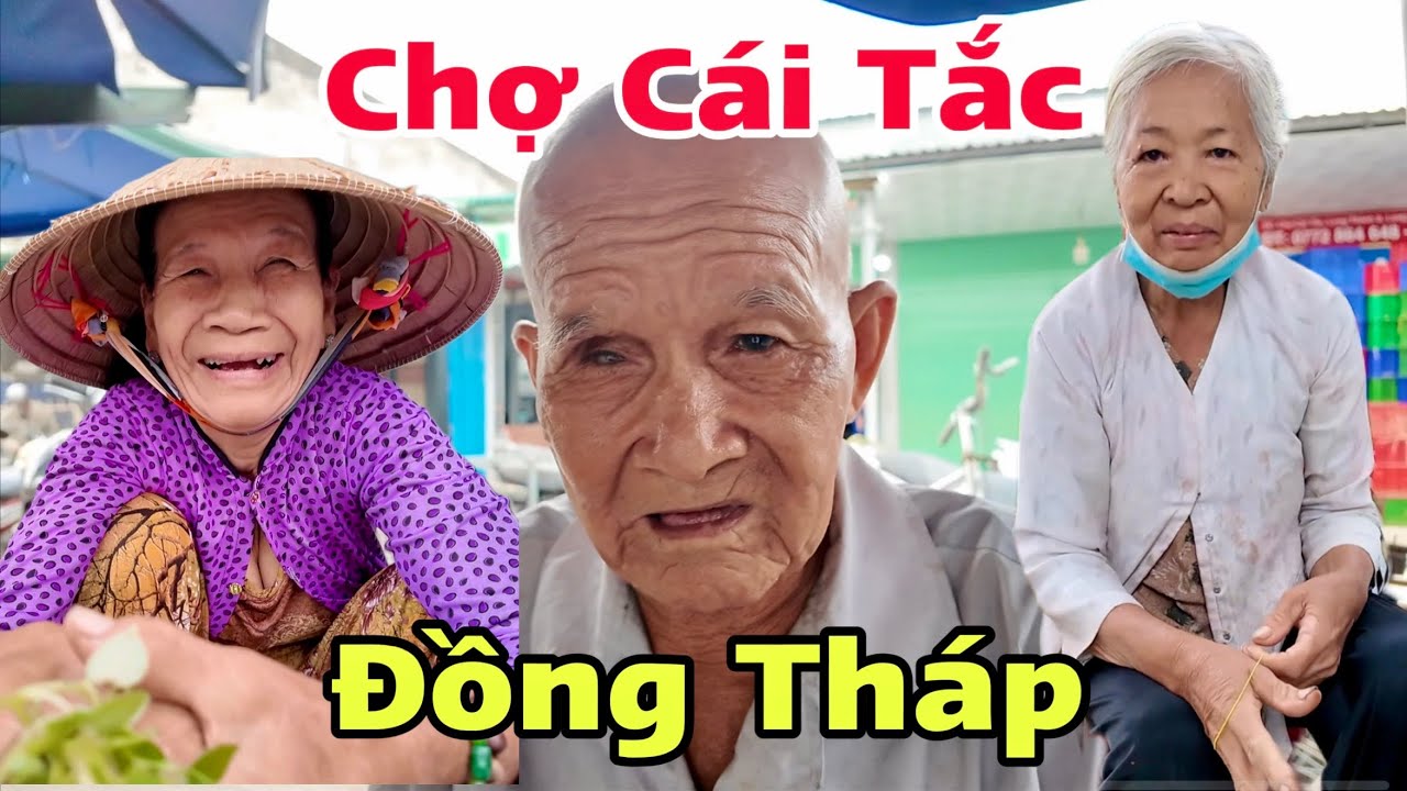 Chợ Cái Tắc Lai Vung Đồng Tháp Người Cao Tuổi Khó Khăn Nhận Quà Hảo Tâm Từ Mỹ | Khương Nhựt Minh