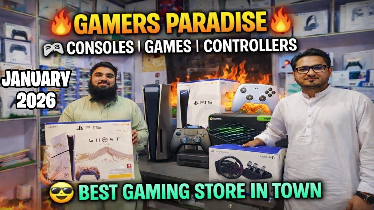 New Year Sale On New Used Gaming Consoles,Games,Controllers On January 2026...