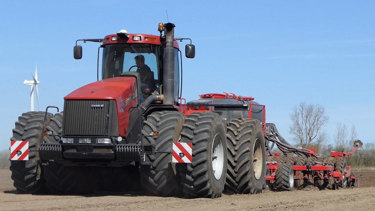 Case IH 385 Steiger seeding w/ 6-Meter Horsch Focus 6TD seeder | Pure Sound | Danish Agricultuer