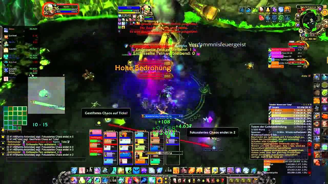 Oblivion vs Archimonde. Restoration Schamie POV Skirfir. TIRION