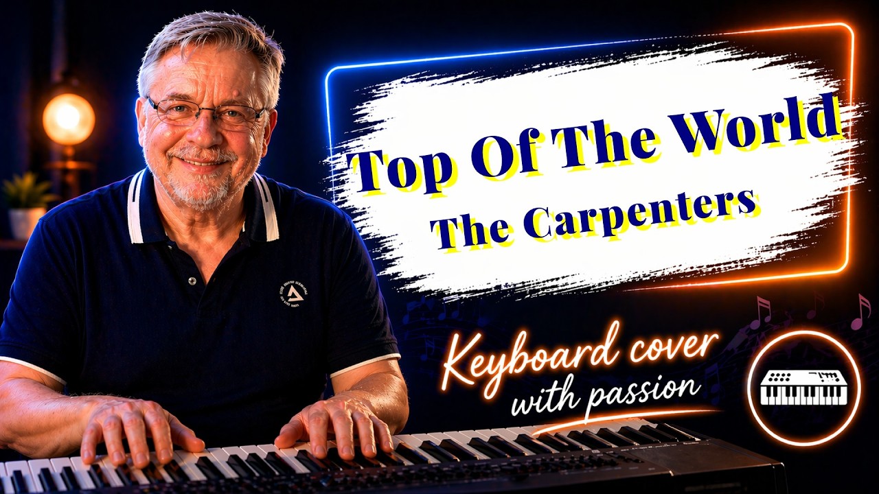 🌞TOP OF THE WORLD 🌞 The Carpenters (1972)🌞 Played live on Yamaha SX920 🌞