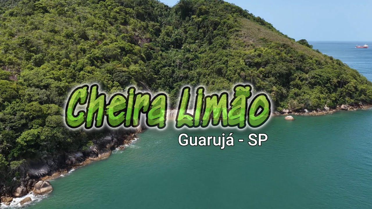 PRAIA DO CHEIRA LIMÃO - A MENOR PRAIA DO GUARUJÁ (23/11/25)