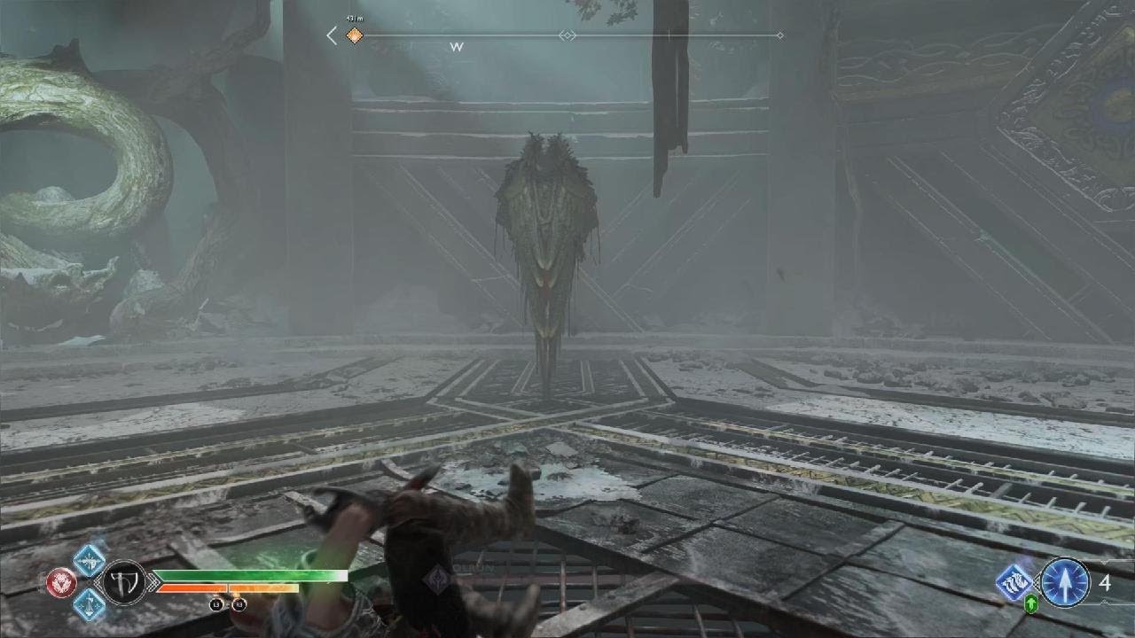 God of War - Easiest Way To Kill OLRUN (Alfheim Valkyrie GMGoW+)