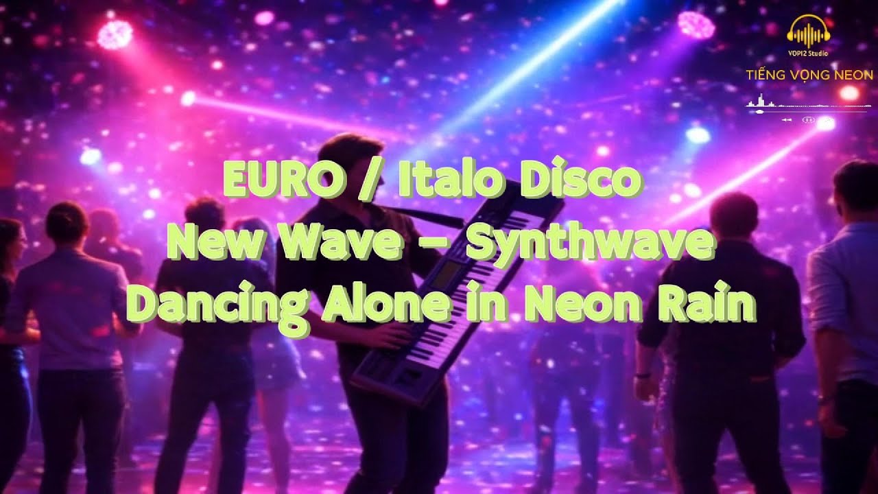 TIẾNG VỌNG NEON (Dancing Alone in Neon Rain) | Italo Disco Sad Neon  | VOP12Studio