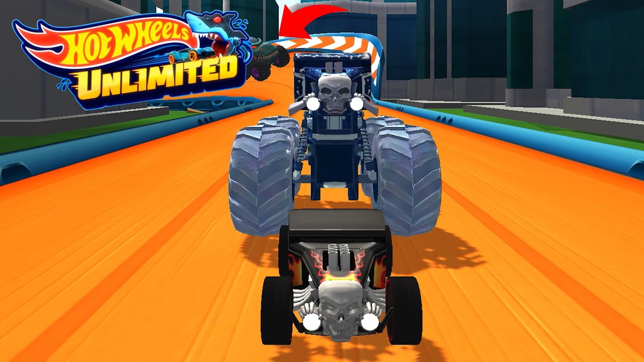 Hot Wheels Unlimited 2: Давайте устроим гонки на снежных монстр-траках