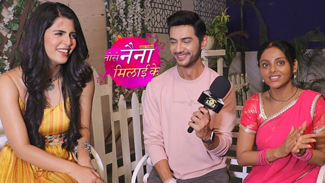 Vishal Gandhi Supriya Kumari and Jasmine Avasia Funny Interview on Tose Naina Milaike | Dangal TV |