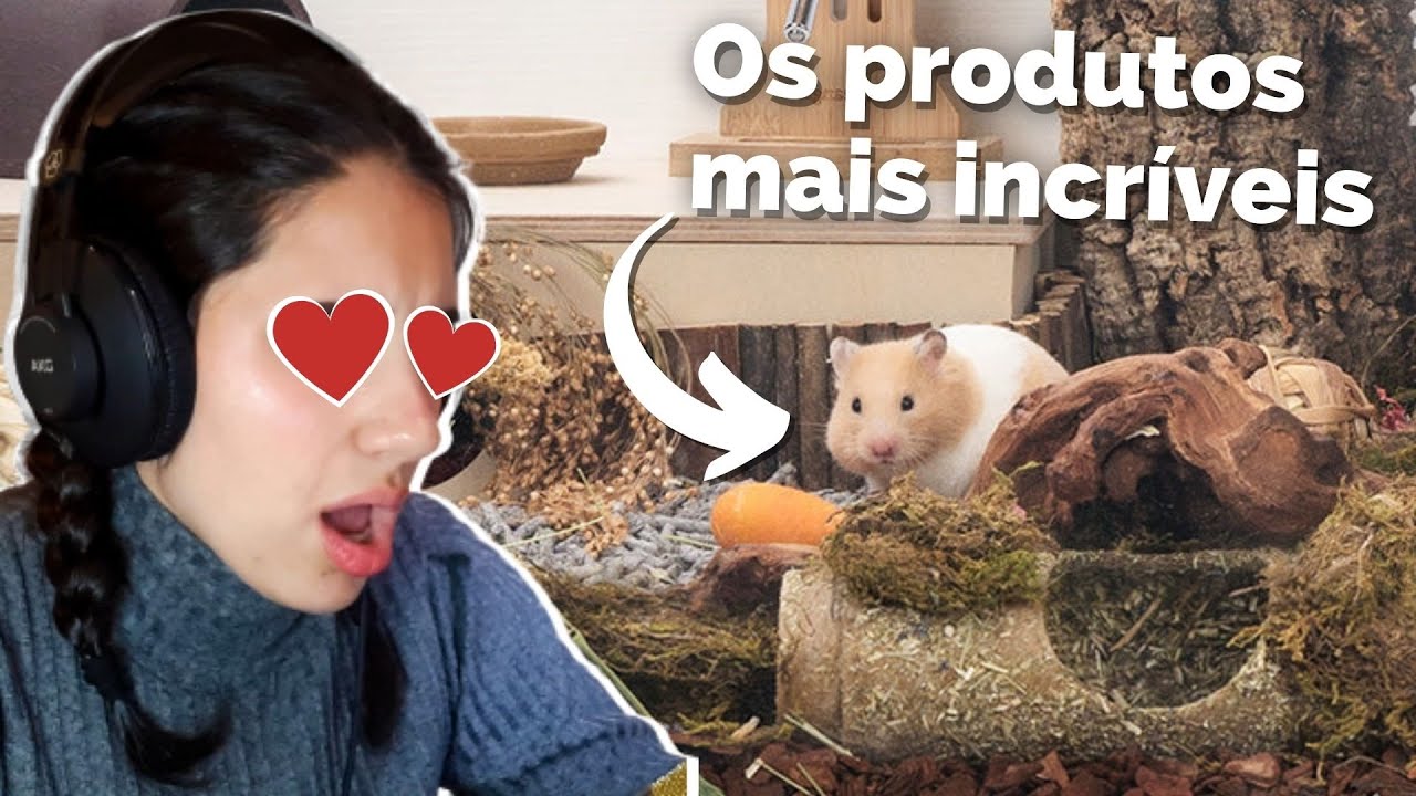 TOUR PELO SITE DA NITEANGEL: O Produtos MAIS INCRÍVEIS para hamsters!