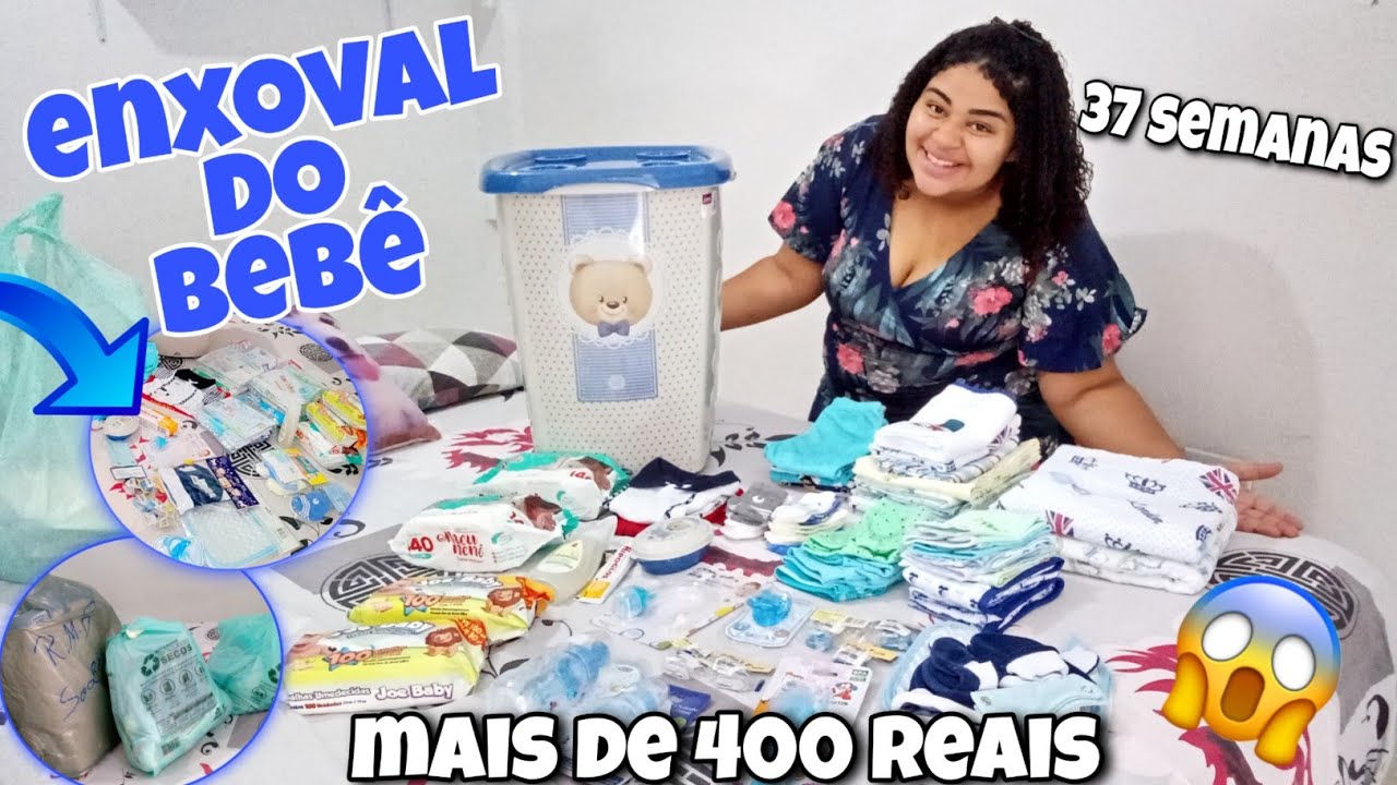 COMPRAMOS TUDO QUE FALTAVA😍 MOSTREI TODO O ENXOVAL DO BEBÊ💙💙