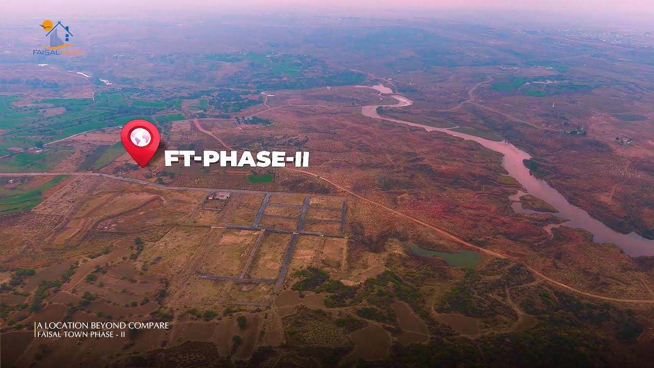 Faisal Town Phase II offers prime access, seamless connectivity, and great investment potential.
