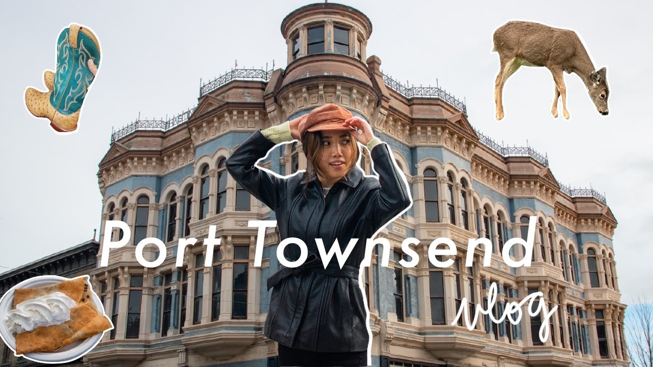 Seattle to Port Townsend day trip! Ferry rides, deer, and Victorian buildings | Seattle/WA vlog