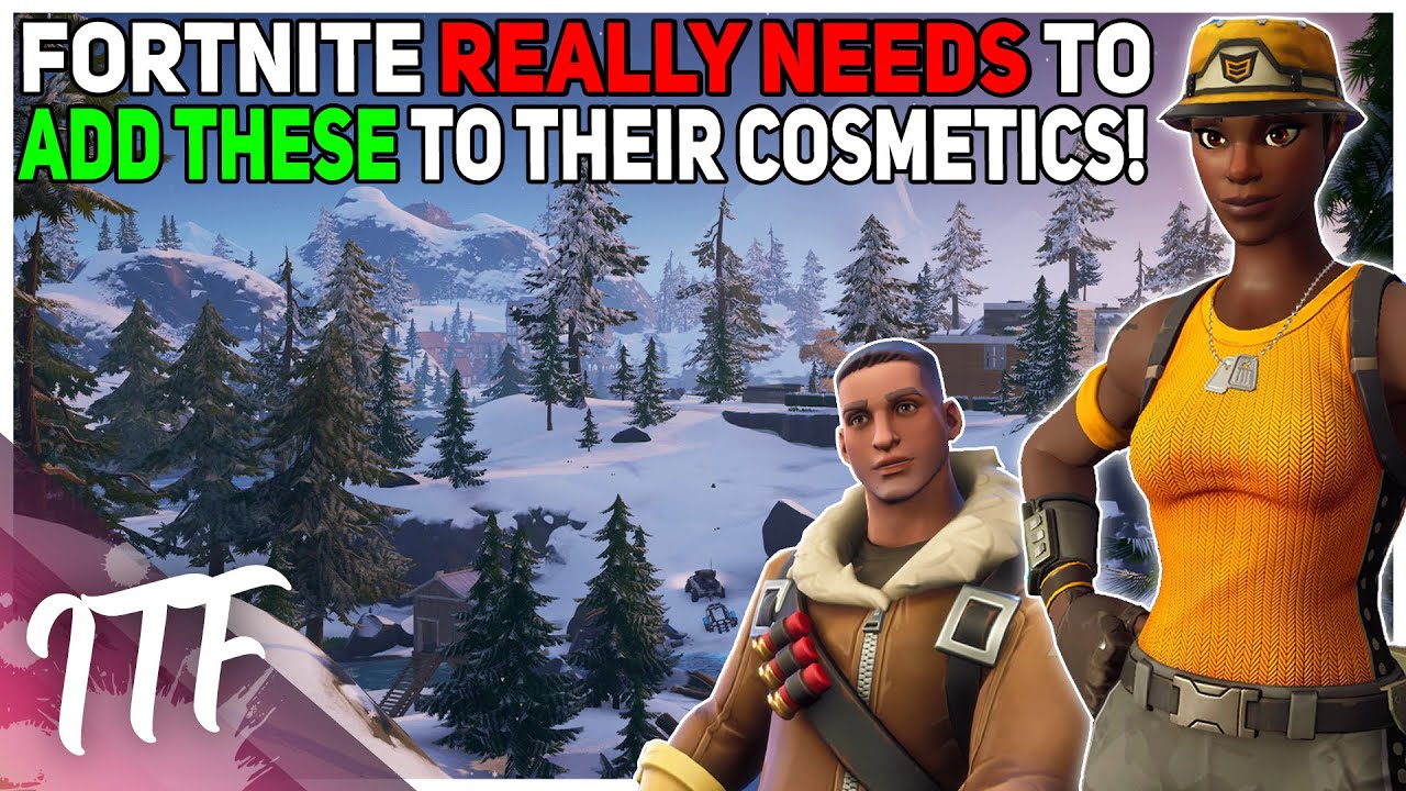 Fortnite NEEDS To Add These To Their Cosmetics!! (Fortnite Battle Royale)