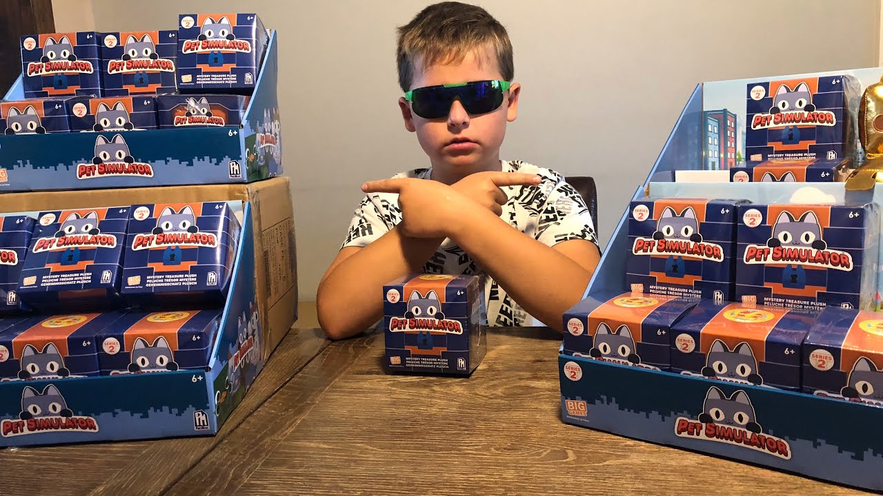 PET SIMULATOR X SERIES 2 TOYS Opening 20 Boxes!