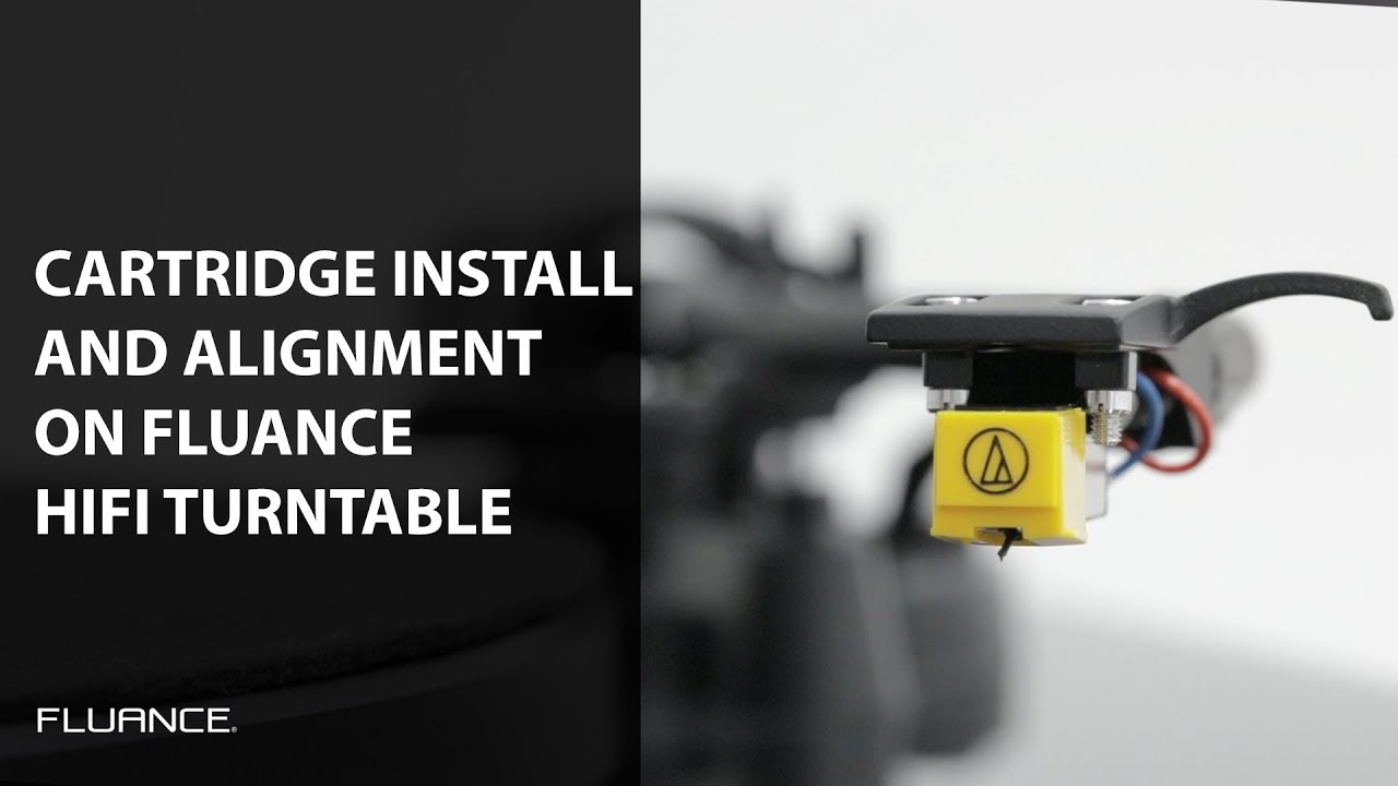 How to align, upgrade, change or install a new cartridge on a Fluance HiFi Turntable