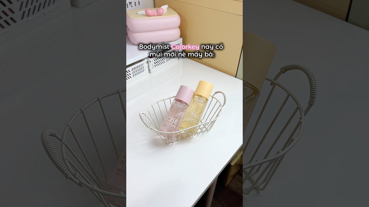 Body mist Colorkey c&oacute; m&ugrave;i mới #colorkey #bodymistcolorkey # colorkeyrose #bodymists