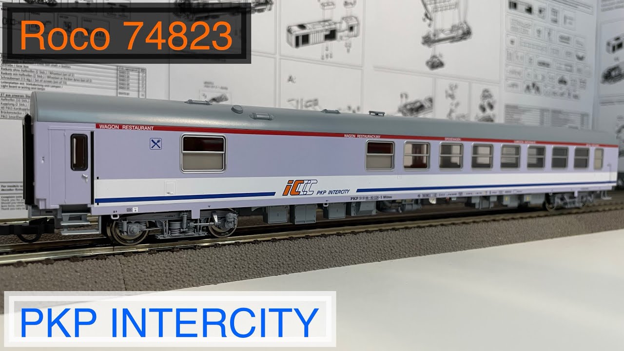 UNBOXING: Wagon Restauracyjny #PKPIntercity #H0 #Roco #Roco74823