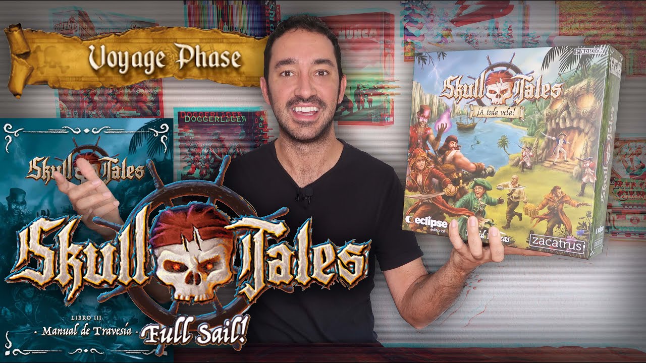 SKULL TALES: ¡A TODA VELA! FASE DE TRAVESÍA | cómo se juega 🏴‍☠️