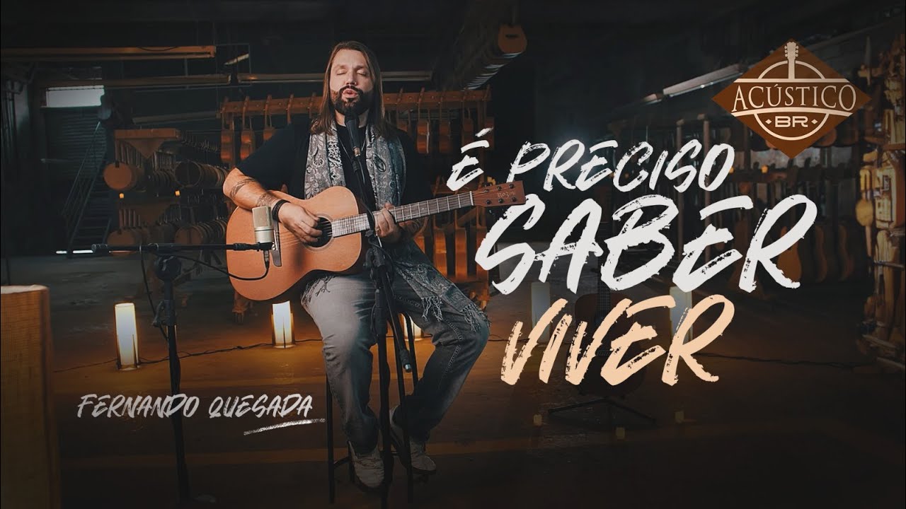 É Preciso Saber Viver -  Roberto Carlos e Erasmo Carlos/Titãs (por Fernando Quesada) | AcústicoBR 🇧🇷