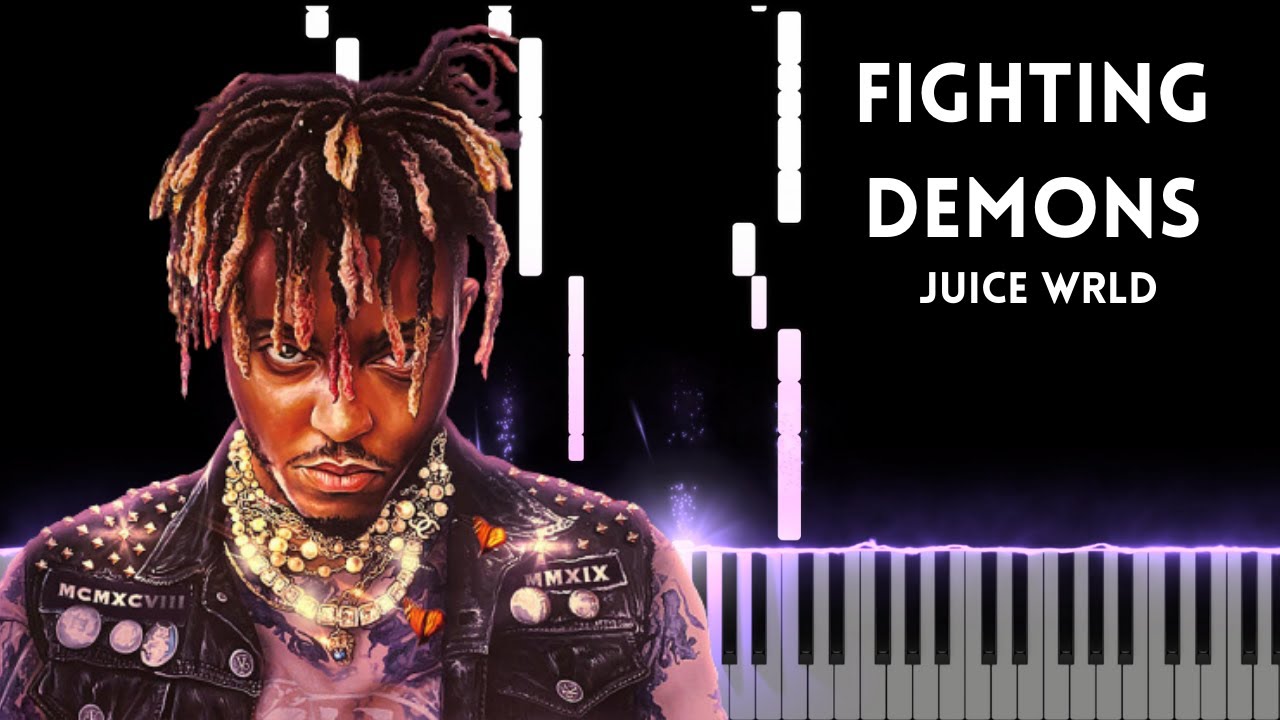 Fighting demons - Juice WRLD | Piano tutorial #JuiceWRLD #LegendsNeverDie #LLJW