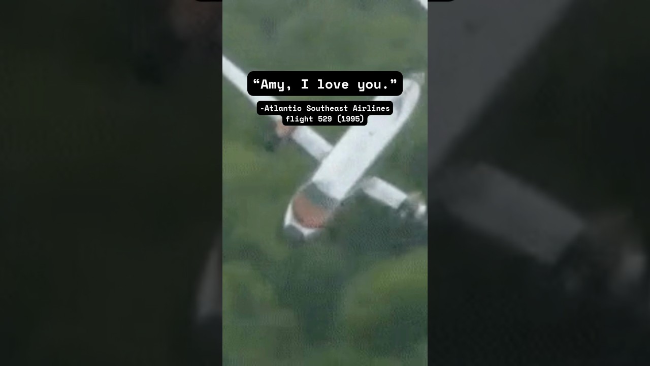 Pilots&rsquo; heartbreaking last words pt.43 💔 #pilot #plane #aviation #heartbroken #crash
