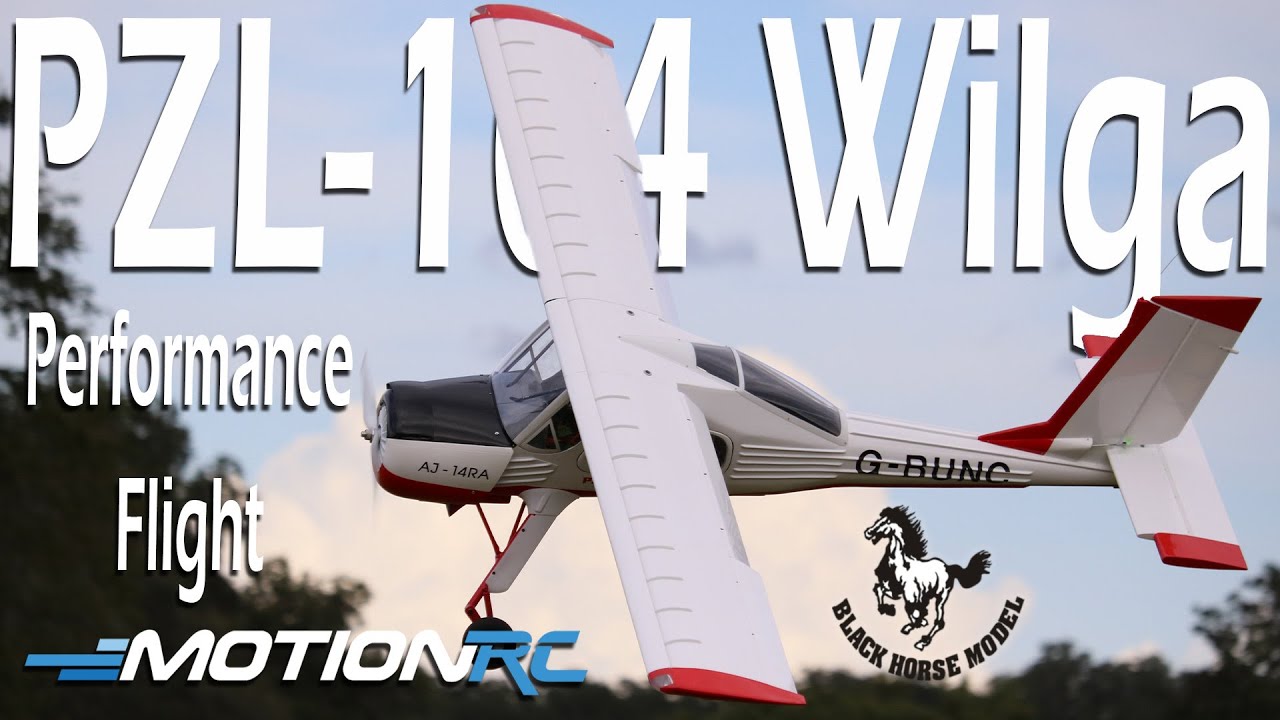 Black Horse 88" Wilga ARF Flight | Motion RC