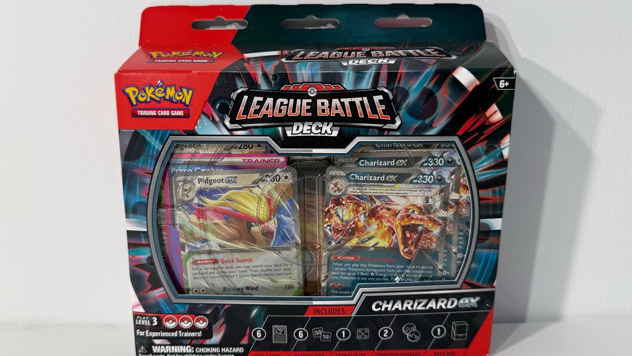 Pokémon TCG - Charizard EX League Battle Deck Opening